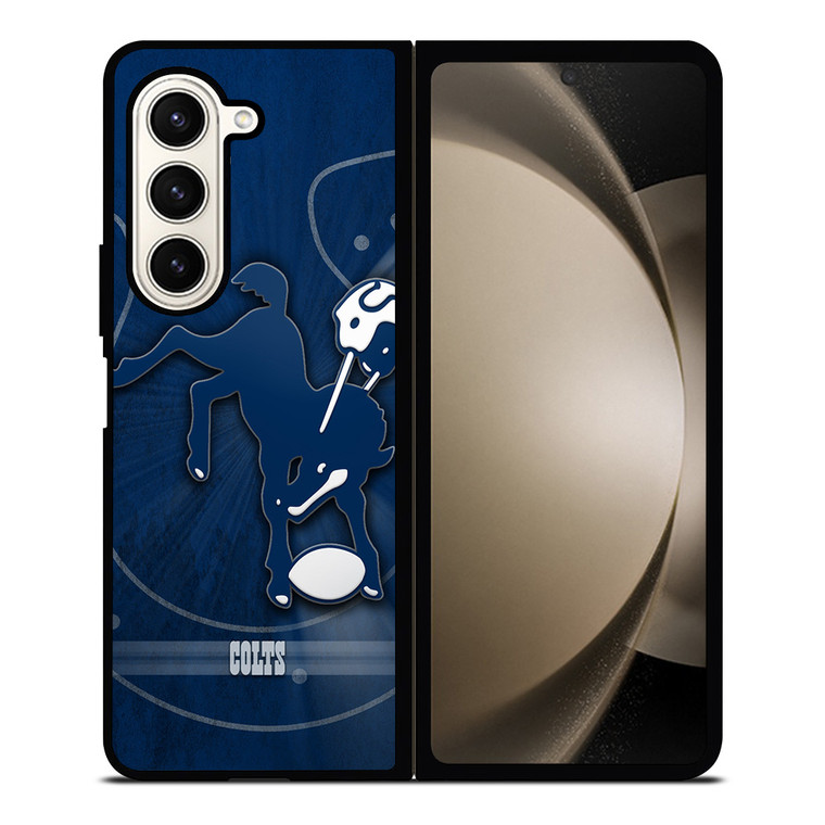 INDIANAPOLIS COLTS HORSE LOGO Samsung Galaxy Z Fold 5 Case Cover