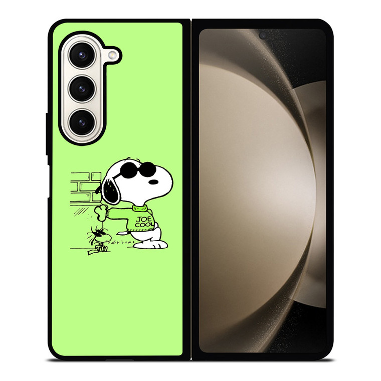 JOE COOL SNOOPY the peanuts Samsung Galaxy Z Fold 5 Case Cover JOE COOL SNOOPY the peanuts Samsung Galaxy Z Fold 5 Case Cover