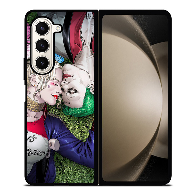 JOKER QUINN COUPLE Samsung Galaxy Z Fold 5 Case Cover