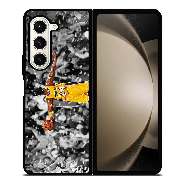 KOBE BRYANT LA LAKERS CELEBRATE Samsung Galaxy Z Fold 5 Case Cover