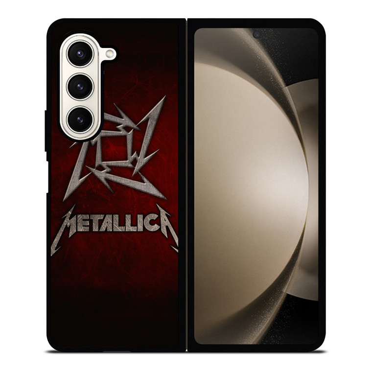 METALLICA ROCK BAND SYMBOL Samsung Galaxy Z Fold 5 Case Cover