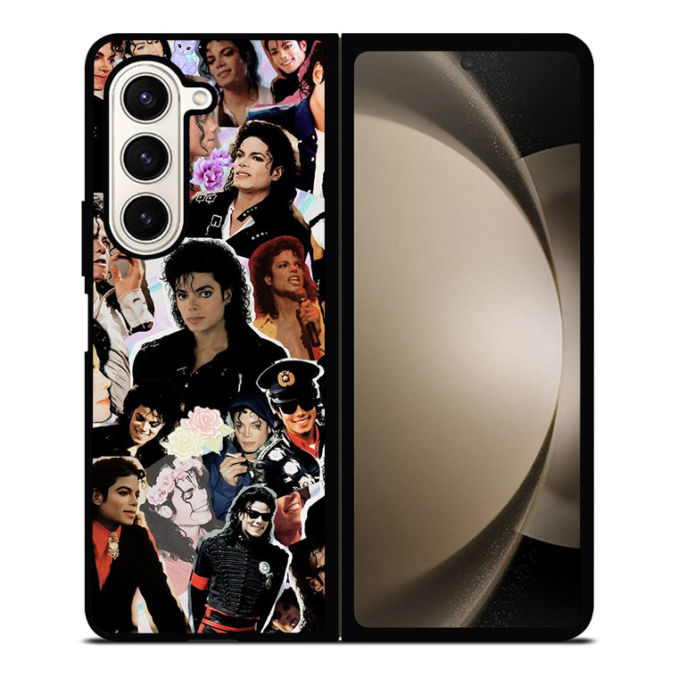 MICHAEL JACKSON COLLAGE Samsung Galaxy Z Fold 5 Case Cover
