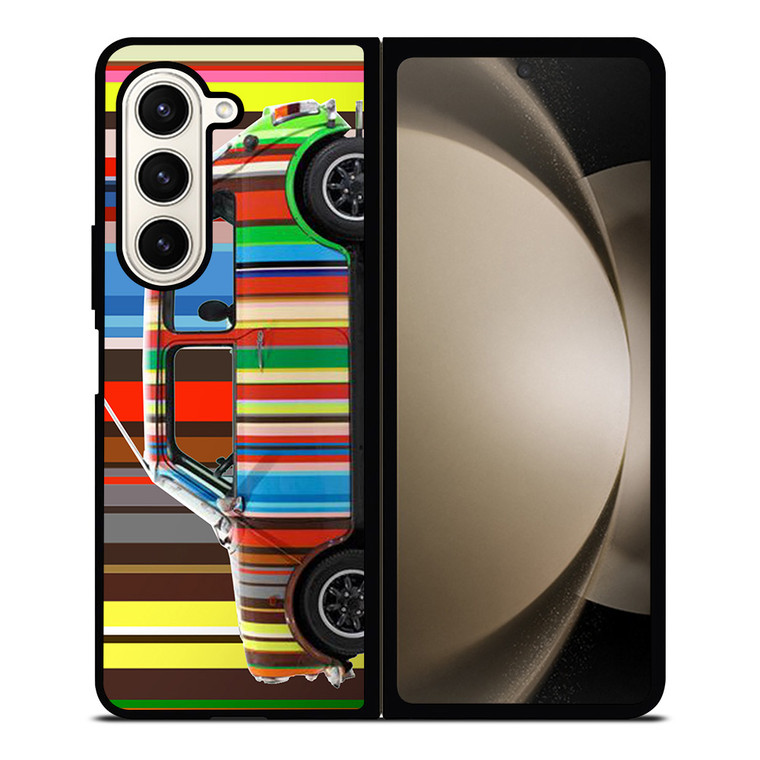 MINI COOPER PAUL SMITH Samsung Galaxy Z Fold 5 Case Cover MINI COOPER PAUL SMITH Samsung Galaxy Z Fold 5 Case Cover