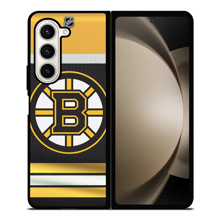 NHL BOSTON BRUINS LOGO Samsung Galaxy Z Fold 5 Case Cover