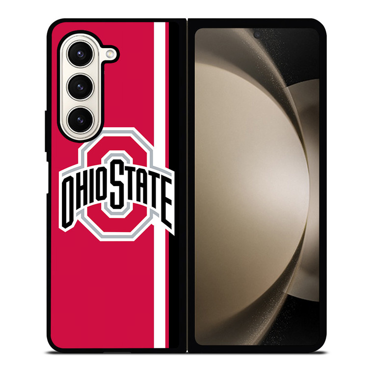 OHIO STATE FOOTBALL TEAM LOGO Samsung Galaxy Z Fold 5 Case Cover