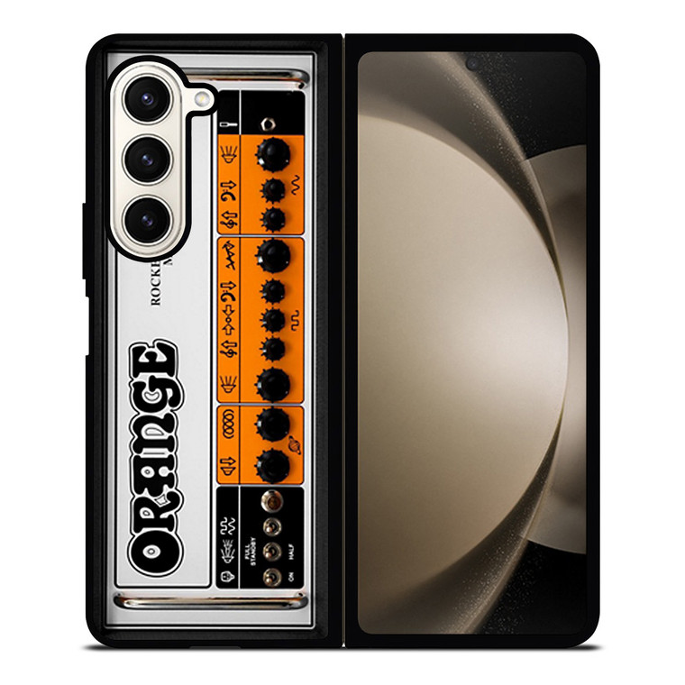 ORANGE AMP GUITAR RETRO Samsung Galaxy Z Fold 5 Case Cover