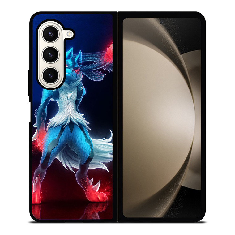 POKEMON LUCARIO POCKET MONSTERS Samsung Galaxy Z Fold 5 Case Cover