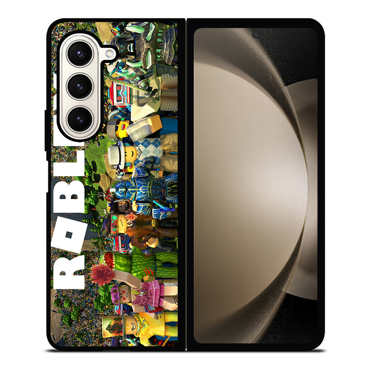 ROBLOX GAME ALL CHARACTER Samsung Galaxy Z Fold 5 Case Cover ROBLOX GAME ALL CHARACTER Samsung Galaxy Z Fold 5 Case Cover