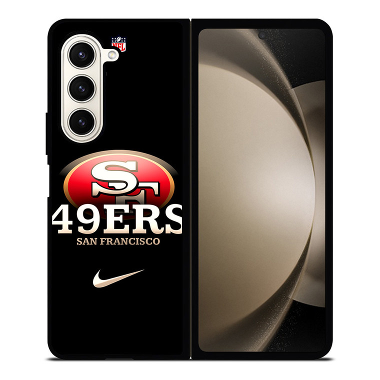 SAN FRANCISCO 49ERS NIKE LOGO Samsung Galaxy Z Fold 5 Case Cover SAN FRANCISCO 49ERS NIKE LOGO Samsung Galaxy Z Fold 5 Case Cover