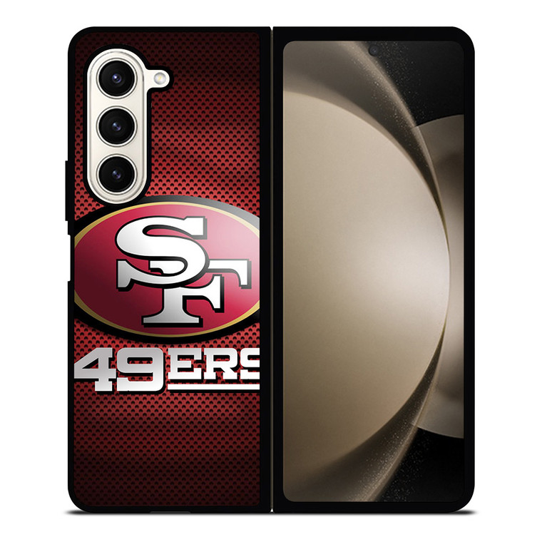 SAN FRANCISCO 49ERS SF TEAM LOGO Samsung Galaxy Z Fold 5 Case Cover SAN FRANCISCO 49ERS SF TEAM LOGO Samsung Galaxy Z Fold 5 Case Cover