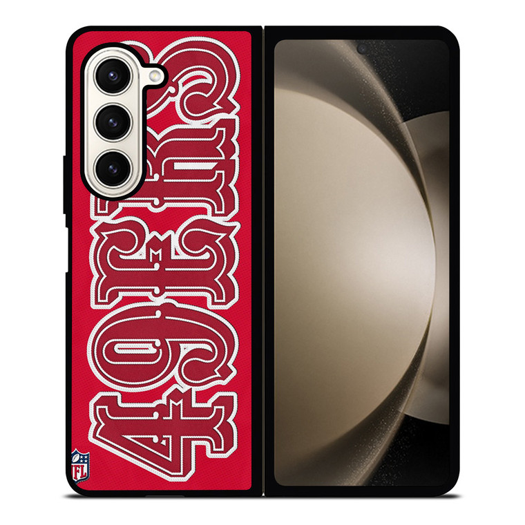 SAN FRANCISCO 49ERS VINTAGE LOGO Samsung Galaxy Z Fold 5 Case Cover SAN FRANCISCO 49ERS VINTAGE LOGO Samsung Galaxy Z Fold 5 Case Cover