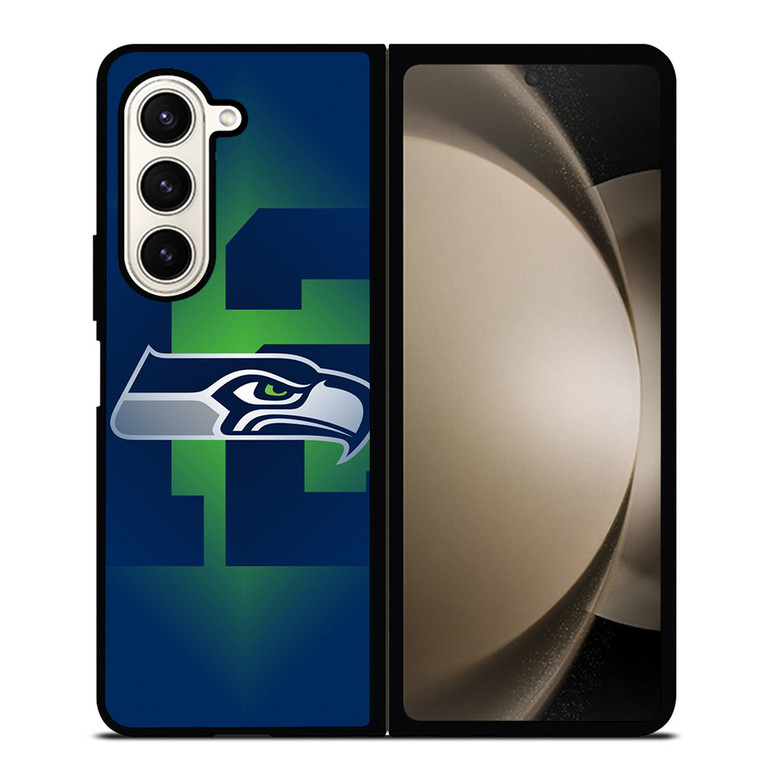 SEATTLE SEAHAWKS SILOUET Samsung Galaxy Z Fold 5 Case Cover SEATTLE SEAHAWKS SILOUET Samsung Galaxy Z Fold 5 Case Cover