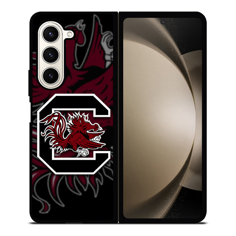 SOUTH CAROLINA GAMECOCKS BATCH Samsung Galaxy Z Fold 5 Case Cover