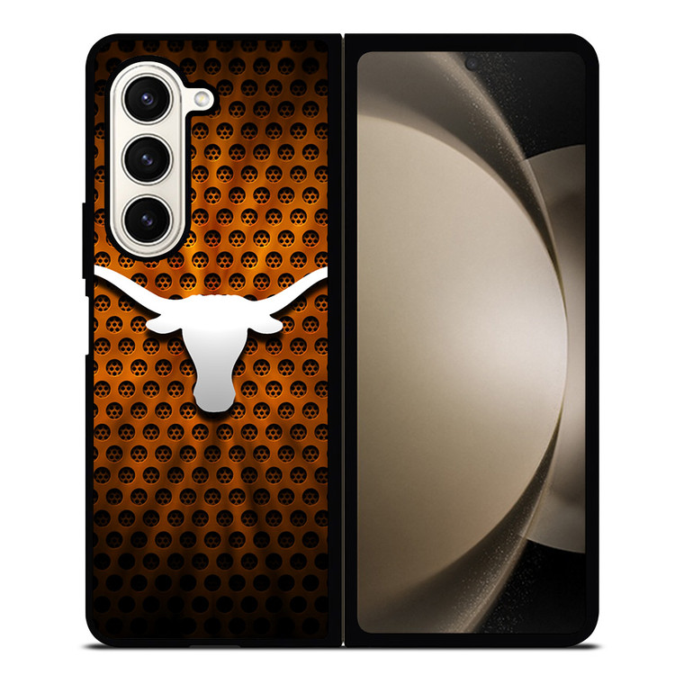 TEXAS LONGHORNS BULL LOGO Samsung Galaxy Z Fold 5 Case Cover