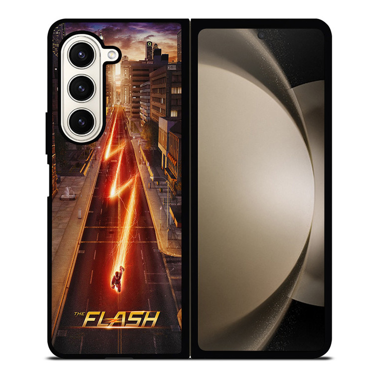 THE FLASH DCSUPERHERO LOGO Samsung Galaxy Z Fold 5 Case Cover