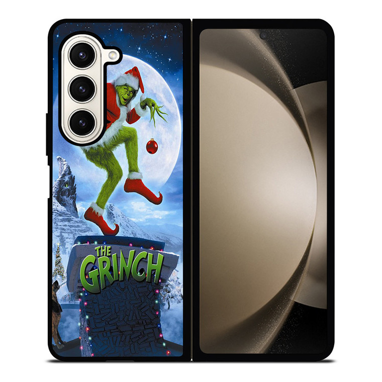 THE GRINCH STOLE CHRISTMAS JIM CAREY Samsung Galaxy Z Fold 5 Case Cover