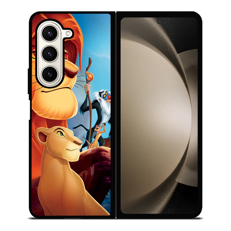 THE LION KING DISNEY CLASSIC CARTOON Samsung Galaxy Z Fold 5 Case Cover
