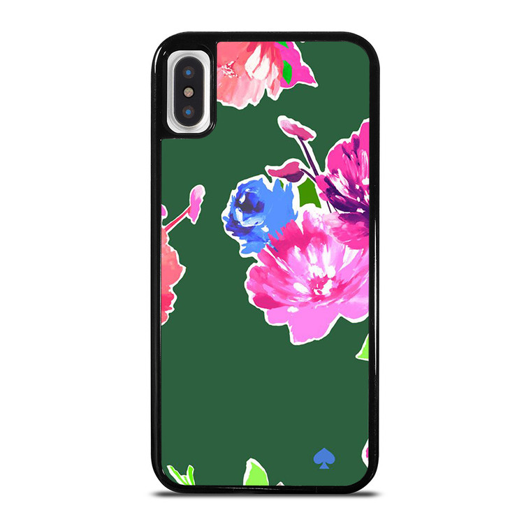KATE SPADE NEW YORK GREEN FLORAL iPhone X / XS Case