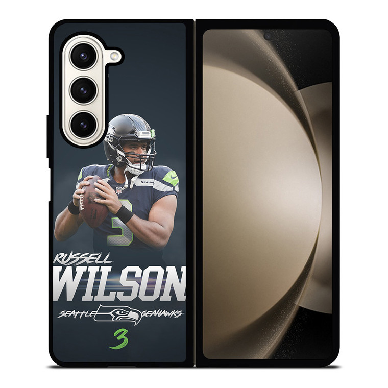 WILSON SEATTLE SEAHAWKS Samsung Galaxy Z Fold 5 Case Cover