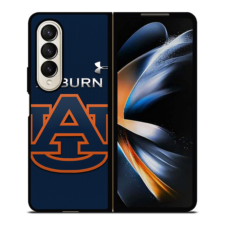 AUBURN TIGERS UNIVERSITY FOOTBALL TEAM LOGO Samsung Galaxy Z Fold 4 Case Cover
