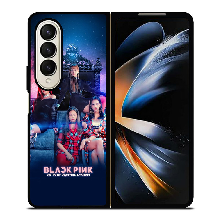 BLACK PINK REVOLUTION ICON Samsung Galaxy Z Fold 4 Case Cover