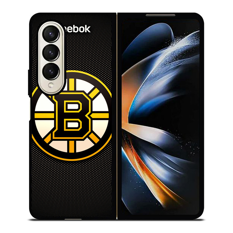 BOSTON BRUINS REEBOK HOCKEY TEAM Samsung Galaxy Z Fold 4 Case Cover