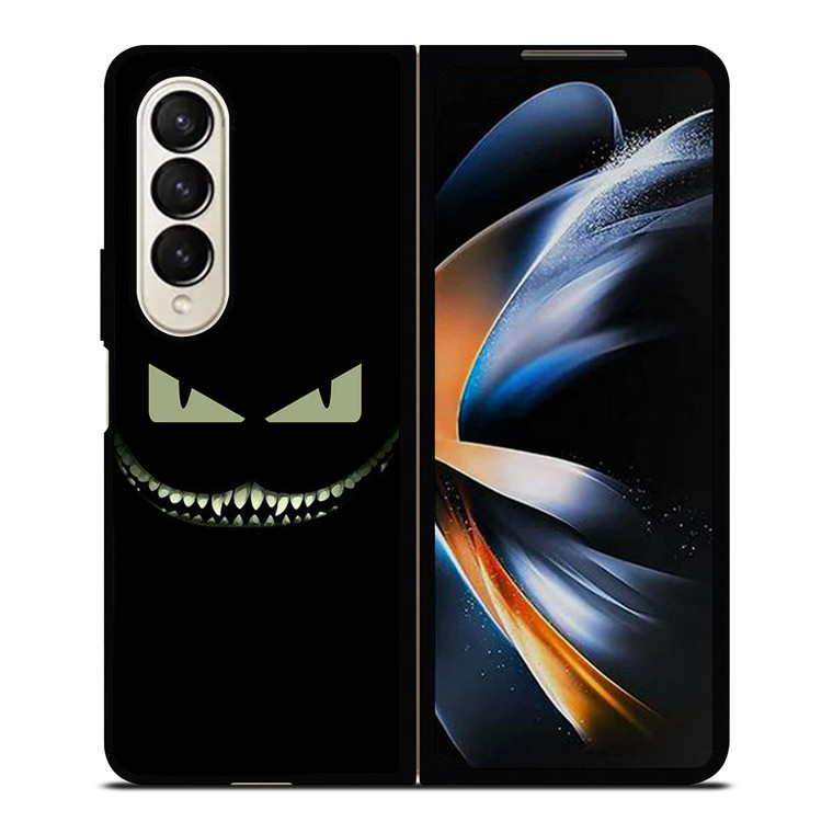 CHESHIRE CAT FENDI EYES BLACK Samsung Galaxy Z Fold 4 Case Cover