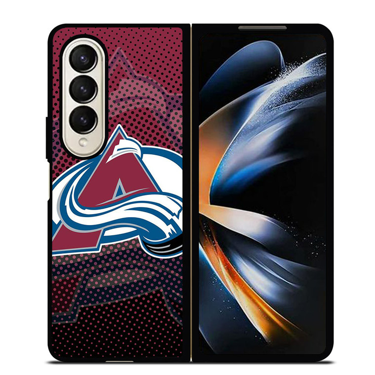 COLORADO AVALANCHE HOCKEY TEAM LOGO Samsung Galaxy Z Fold 4 Case Cover