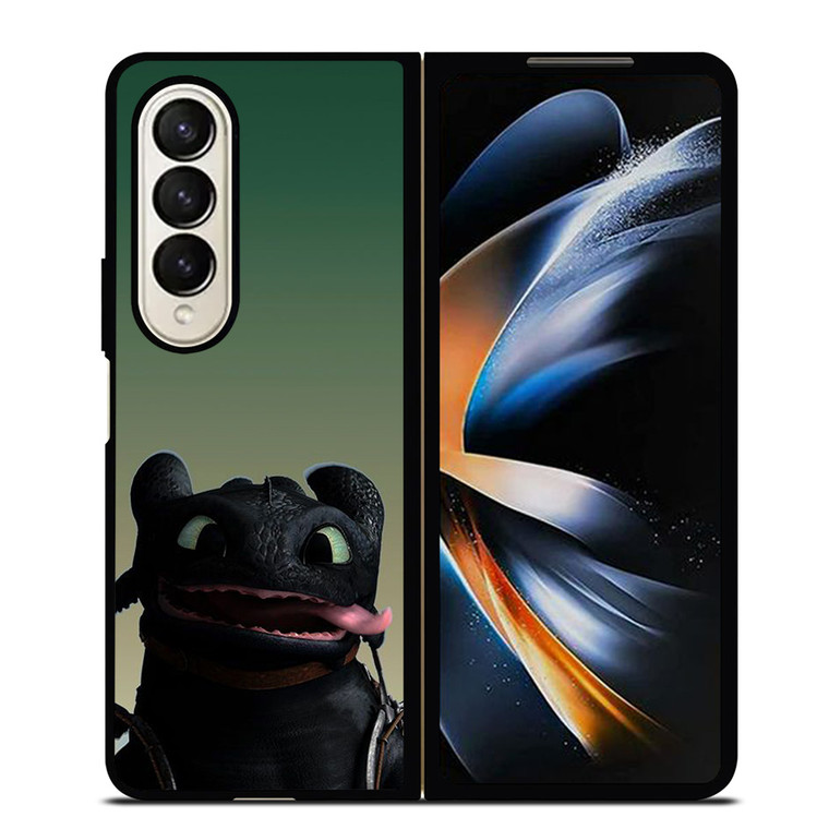 CUTE TOOTHLESS HOW TO TRAIN YOUR DRAGON Samsung Galaxy Z Fold 4 Case Cover