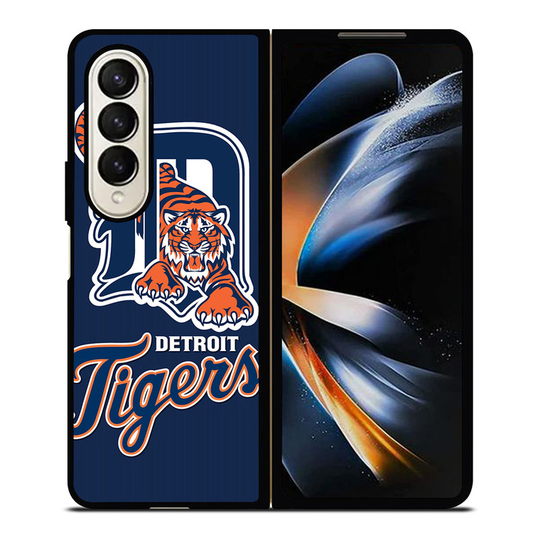 DETROIT TIGERS LOGO MASCOT Samsung Galaxy Z Fold 4 Case Cover