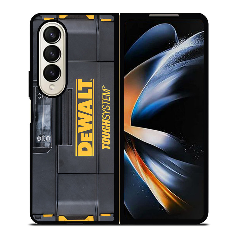 DEWALT LOGO TOUGH SYSTEM Samsung Galaxy Z Fold 4 Case Cover