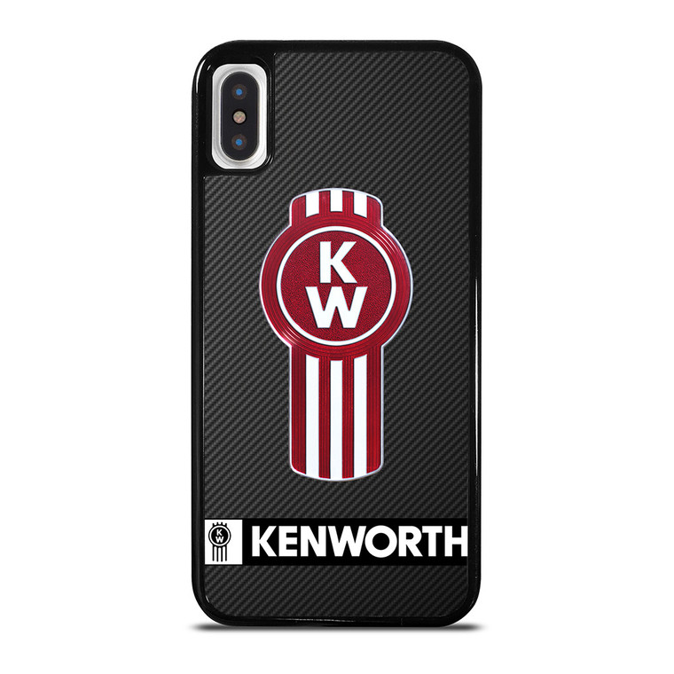 KENWORTH TRUCK LOGO CARBON iPhone X / XS Case