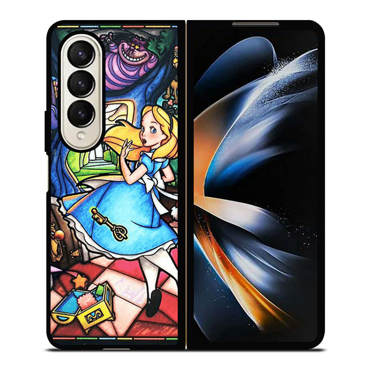 DISNEY ALICE IN WONDERLAND STORY Samsung Galaxy Z Fold 4 Case Cover