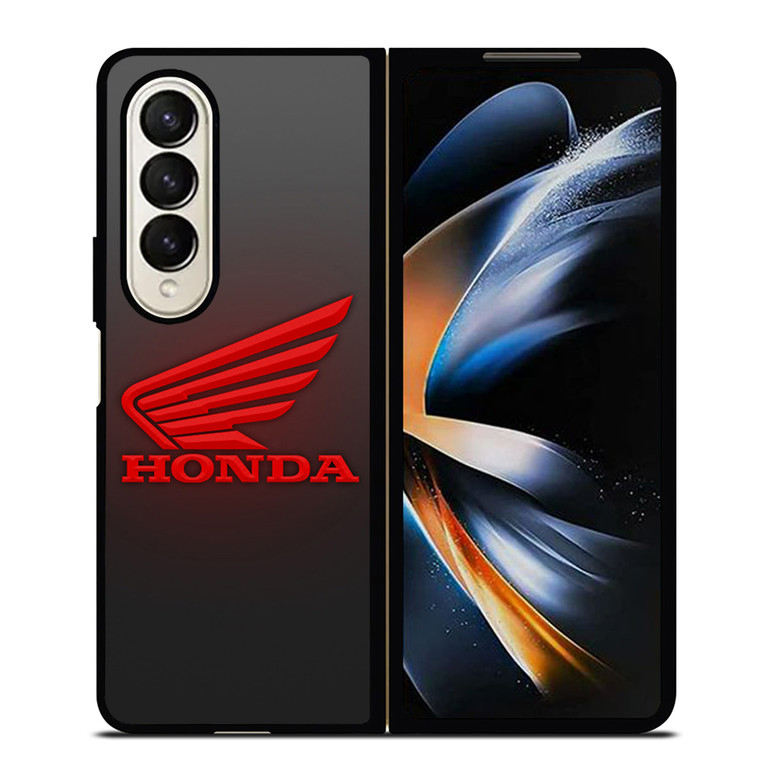 HONDA RED EMBLEM Samsung Galaxy Z Fold 4 Case Cover