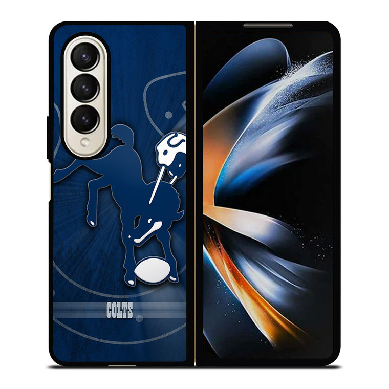 INDIANAPOLIS COLTS HORSE LOGO Samsung Galaxy Z Fold 4 Case Cover