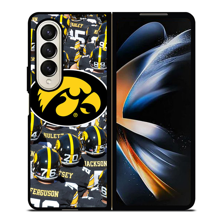 IOWA HAWKEYES COLLAGE FOOTBALL Samsung Galaxy Z Fold 4 Case Cover
