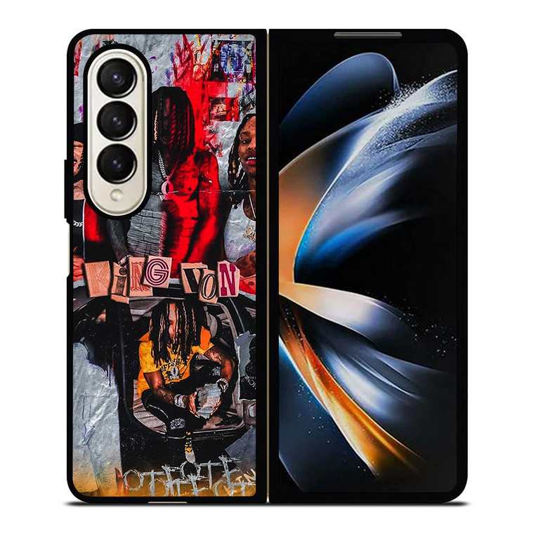 KING VON RAPPER Samsung Galaxy Z Fold 4 Case Cover