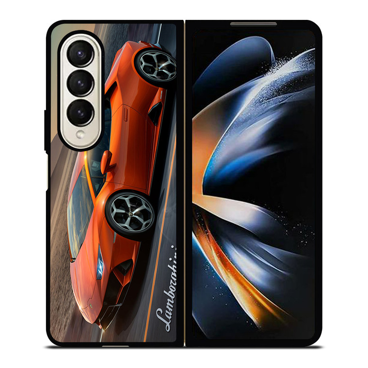 LAMBORGHINI HURACAN EVO Samsung Galaxy Z Fold 4 Case Cover LAMBORGHINI HURACAN EVO Samsung Galaxy Z Fold 4 Case Cover