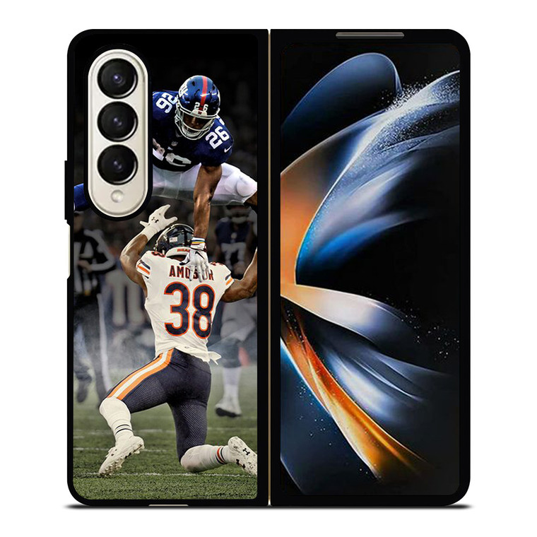 NEW YORK GIANTS SAQUON BARKLEY ACT Samsung Galaxy Z Fold 4 Case Cover