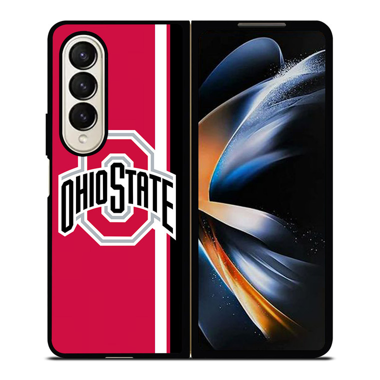 OHIO STATE FOOTBALL TEAM LOGO Samsung Galaxy Z Fold 4 Case Cover