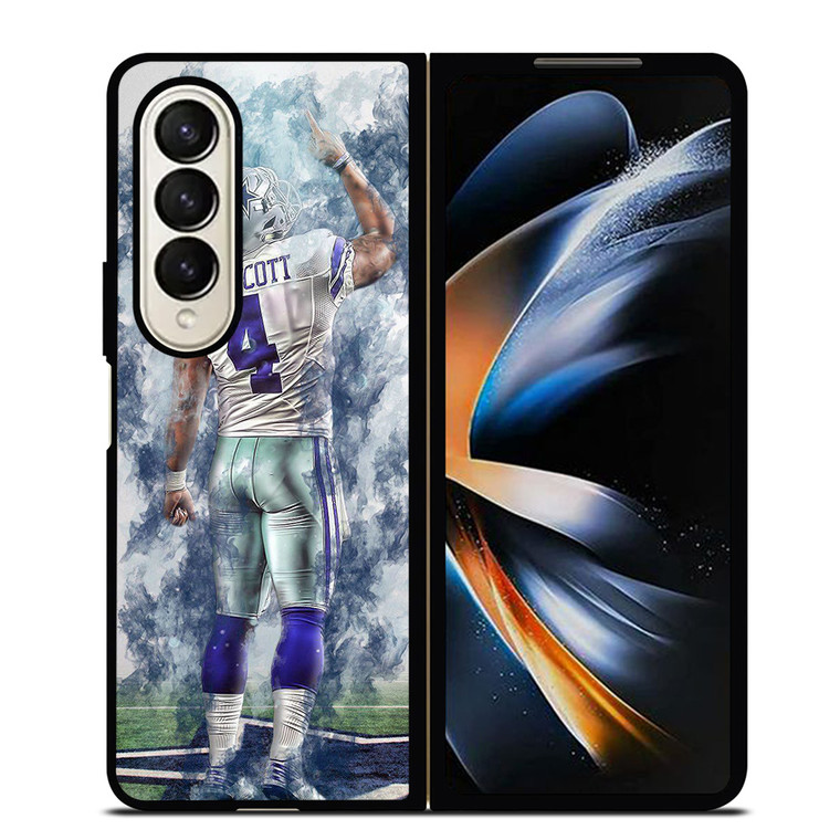 PRESCOTT 4 DALLAS COWBOYS Samsung Galaxy Z Fold 4 Case Cover