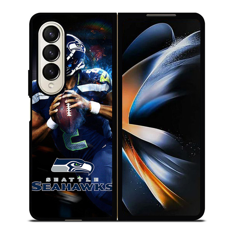 RUSSELL WILSON SEATTLE SEAHAWKS NFL Samsung Galaxy Z Fold 4 Case Cover RUSSELL WILSON SEATTLE SEAHAWKS NFL Samsung Galaxy Z Fold 4 Case Cover