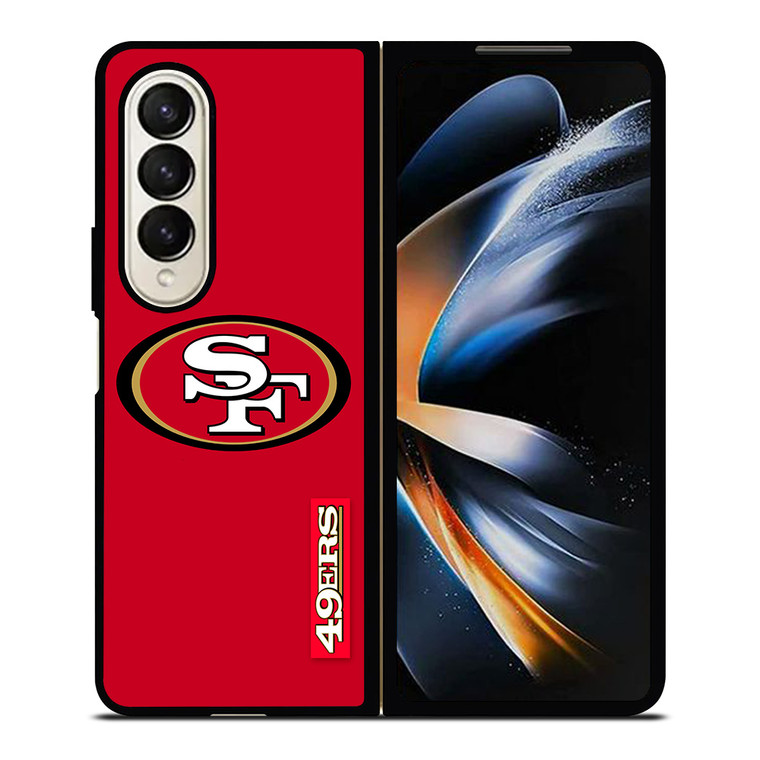 SAN FRANCISCO 49ERS SF FOOTBALL LOGO Samsung Galaxy Z Fold 4 Case Cover SAN FRANCISCO 49ERS SF FOOTBALL LOGO Samsung Galaxy Z Fold 4 Case Cover