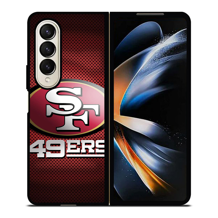 SAN FRANCISCO 49ERS SF TEAM LOGO Samsung Galaxy Z Fold 4 Case Cover SAN FRANCISCO 49ERS SF TEAM LOGO Samsung Galaxy Z Fold 4 Case Cover