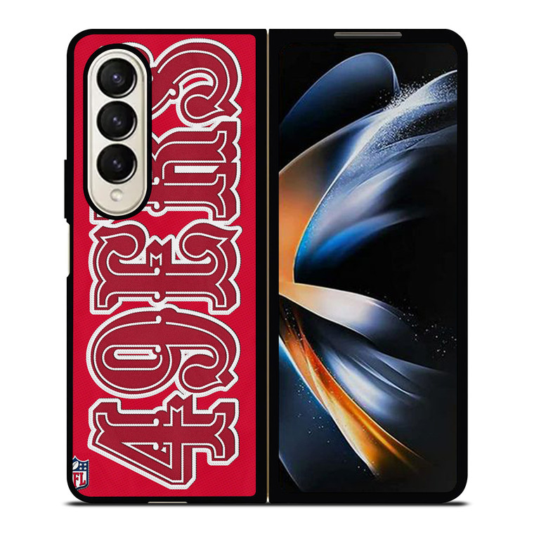 SAN FRANCISCO 49ERS VINTAGE LOGO Samsung Galaxy Z Fold 4 Case Cover SAN FRANCISCO 49ERS VINTAGE LOGO Samsung Galaxy Z Fold 4 Case Cover