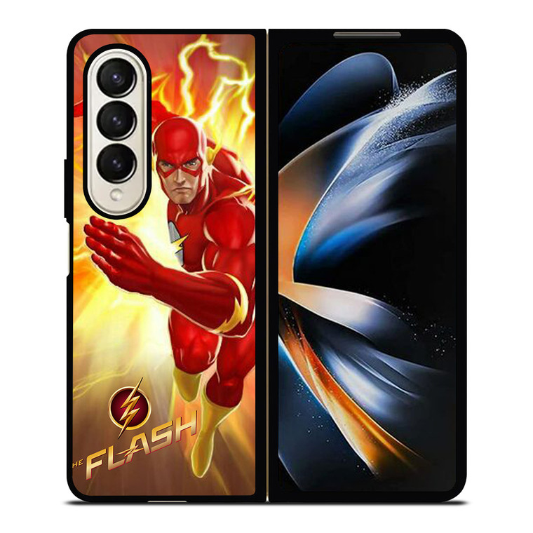 THE FLASH SUPERHERO DC Samsung Galaxy Z Fold 4 Case Cover THE FLASH SUPERHERO DC Samsung Galaxy Z Fold 4 Case Cover