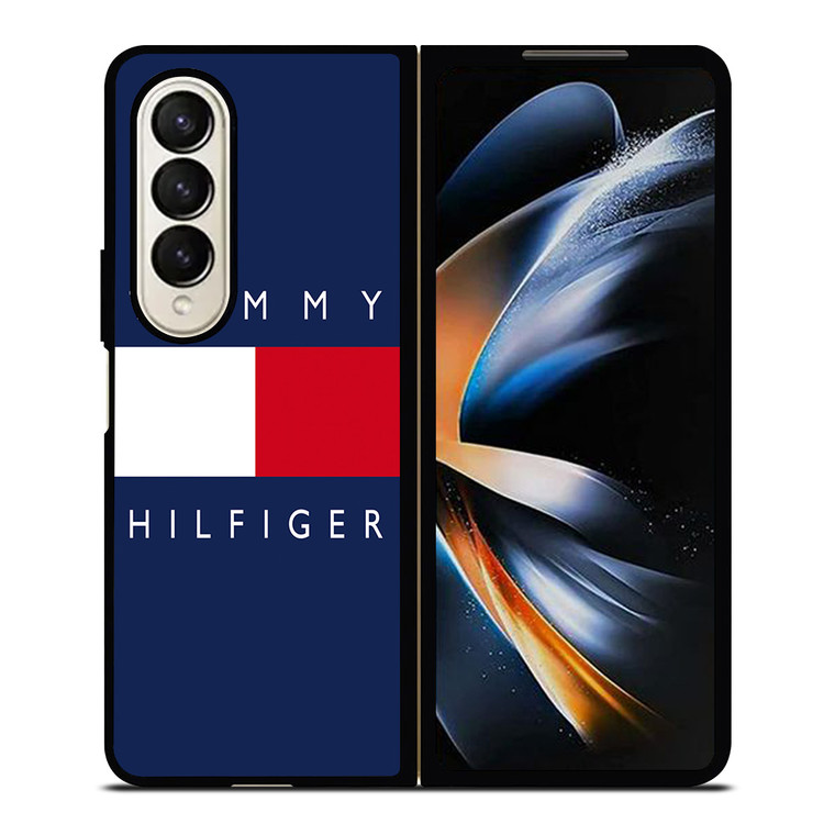 TOMMY HILFIGER BLUE Samsung Galaxy Z Fold 4 Case Cover