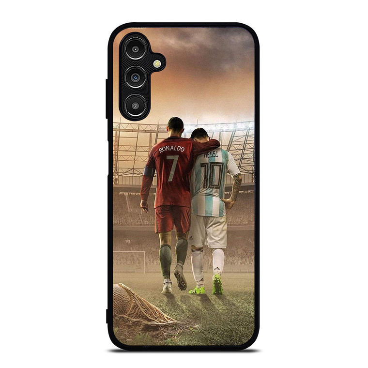 CRISTIANO RONALDO AND LIONEL MESSI Samsung Galaxy A14 Case