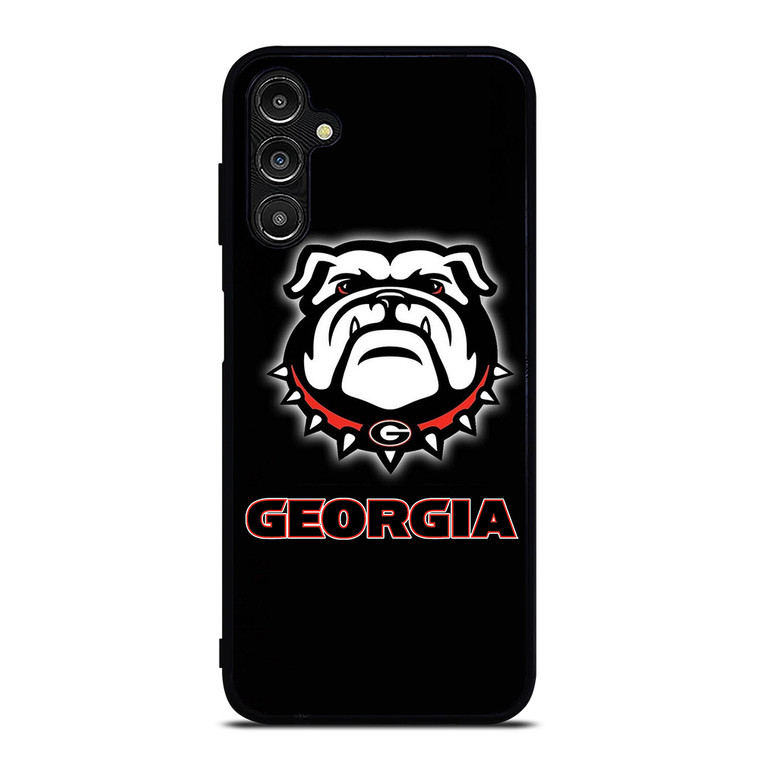 GEORGIA BULLDOGS BLACK WALL Samsung Galaxy A14 Case