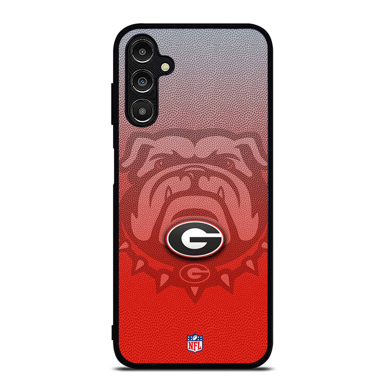 GEORGIA BULLDOGS FOOTBALL RED Samsung Galaxy A14 Case